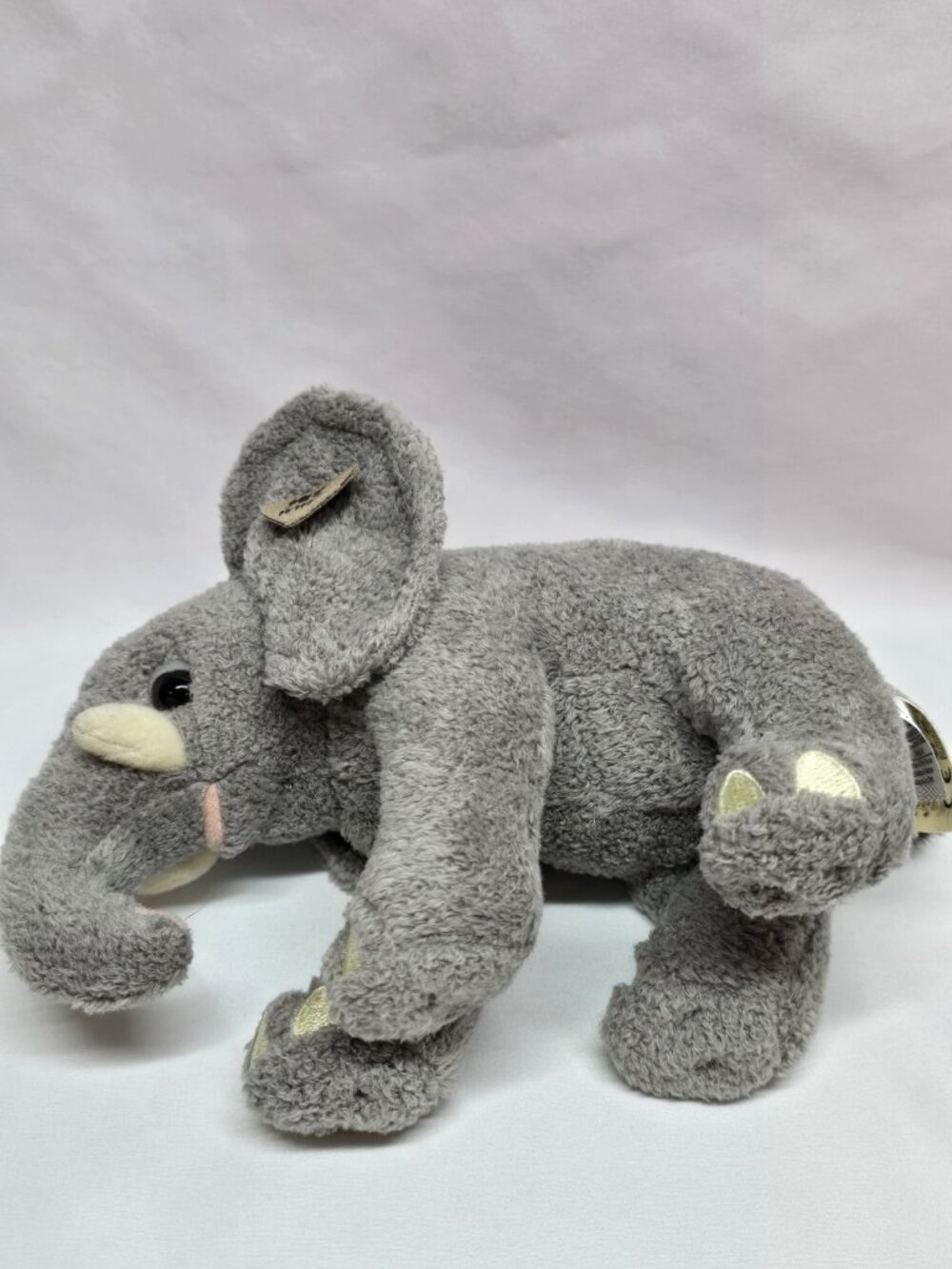 WWF Anna Club Elephant Plush Stuffed Animal Gray 7" Long Toy Cute Realistic - Picture 7 of 9